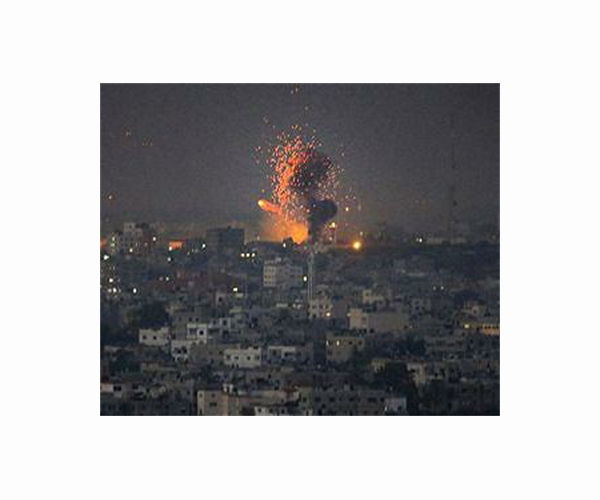 Israel pounds Gaza after Hamas threatens hostages