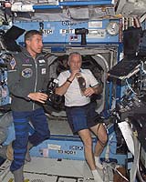 Space Travelers Get V-Day Off -- But No Vodka