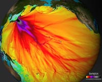 Tropical fungal outbreak in Pacific northwest sparked by tsunamis