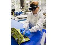 Using augmented reality to prepare Orion hardware