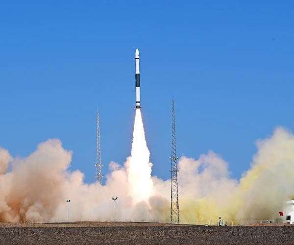 China's Kuaizhou-1A rocket launches five new satellites