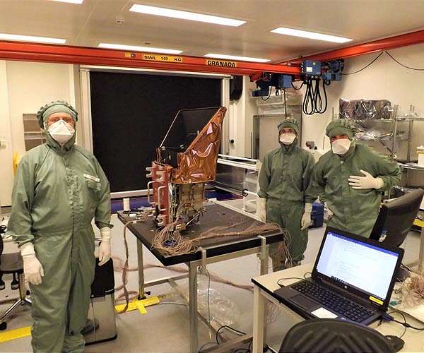 Major step in UK contribution to space mission to study solar wind