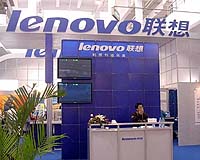 China's Lenovo shares up after 3Q net profit drop