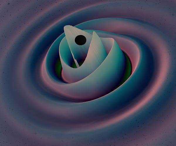 'Galaxy-sized' observatory sees potential hints of gravitational waves