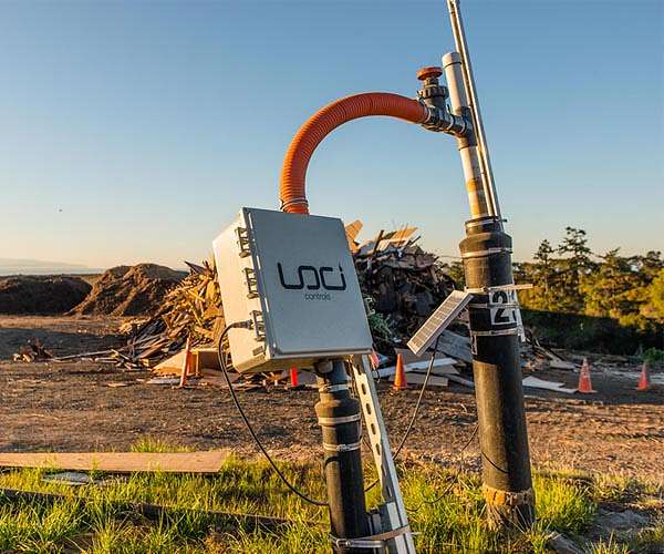 Reducing methane emissions at landfills