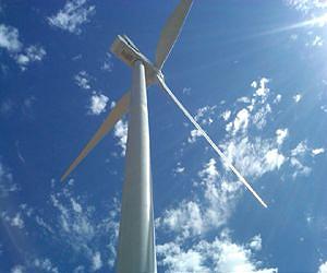 Bigger wind turbines make greener electricity