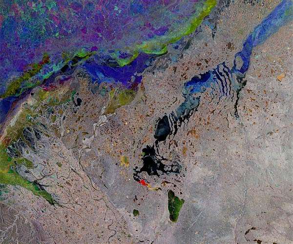 Earth from Space: Mackenzie River, Canada