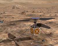 Mars Helicopter to Fly on NASA's Next Red Planet Rover Mission