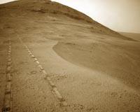 Opportunity Greets Winter Solstice