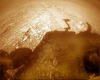 Opportunity Does a Wheelie and is Back on Solid Footing