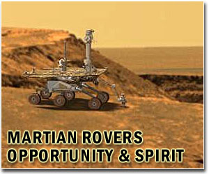 Overhead View of Mars Rover 10 Years After Launch
