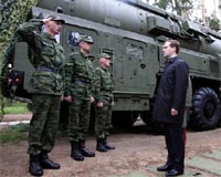 Medvedev To Discuss Space Center And Some Arms Dealing During Kazakh Visit