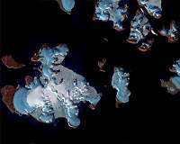Melting glaciers causing sea levels to rise at ever greater rates