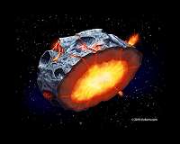 Iron volcanoes may have erupted on metal asteroids