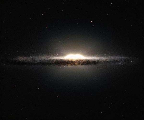Finding explanation for Milky Way's warp