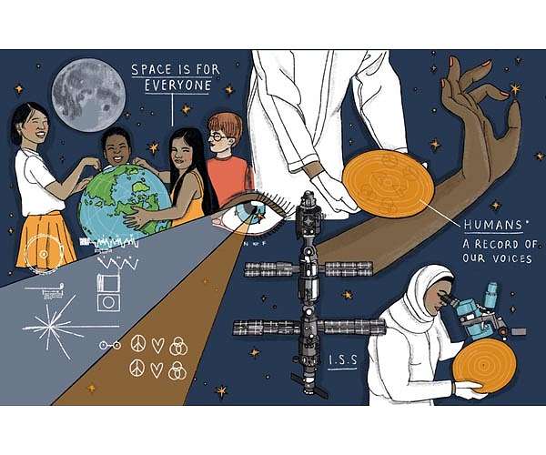 With the HUMANS project, a message that space is for everyone