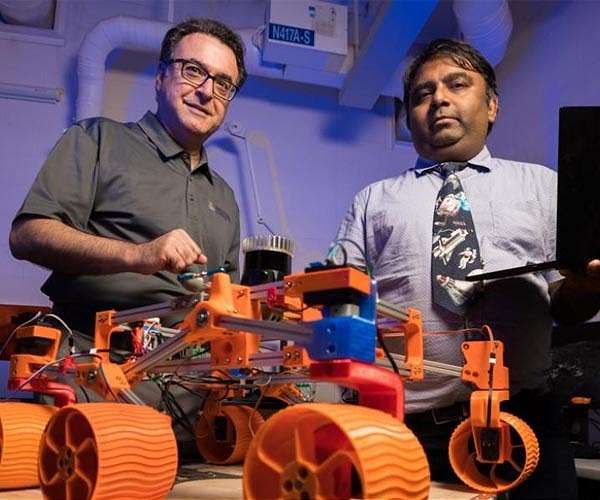 Researchers enlist robot swarms to mine lunar resources