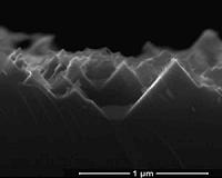 Shaping the hilly landscapes of a semi-conductor nanoworld
