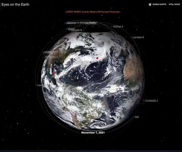 NASA's Eyes on the Earth puts the world at your fingertips