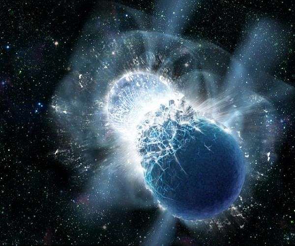 Webb observes the glowing embers of colliding neutron stars