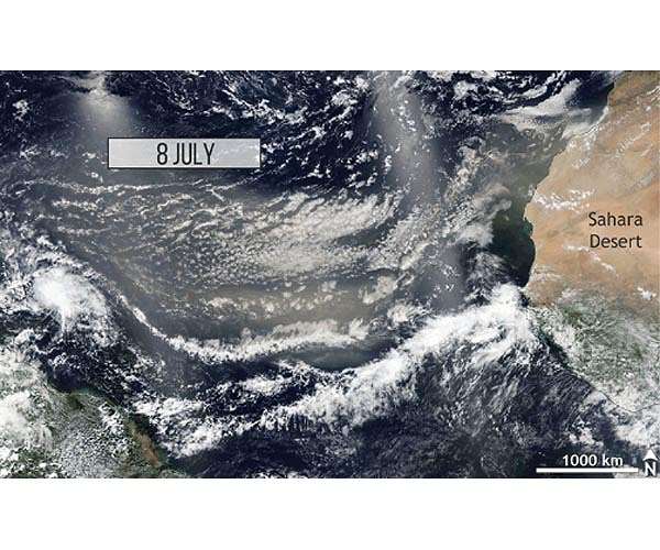 In a First, Scientists Map Particle-Laden Rivers in the Sky