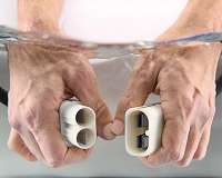 Niobium-based connector allows passage of data and electricity underwater for a variety of applications
