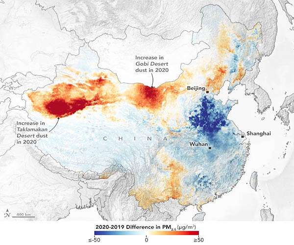 NASA helps map impact of COVID-19 lockdowns on harmful air pollution