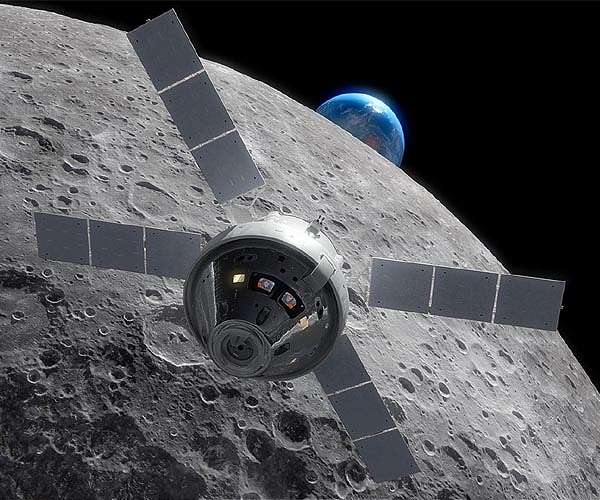 NASA prepares Orion simulator for lunar mission training