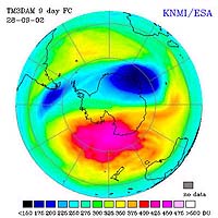 Antarctic Forecast: Premature Break-Up Of Ozone Hole This Week