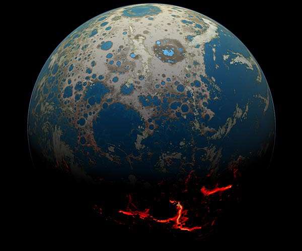 Crystals suggest Earth's crust enjoyed growth spurt 3 billion years ago
