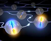 Scientists teleport information inside a diamond