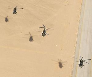 Helicopter Crews Train For Afghanistan In Jordanian Desert
