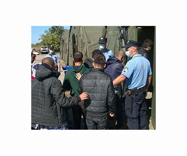 On Belarus border, EU guards patrol amid migrant 'crisis'