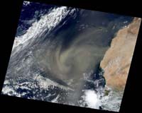 Dust May Dampen Hurricane Fury