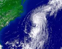 Second Tropical Storm Of 2006 Brews Off North Carolina Coast