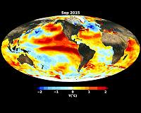 El Nino events can be triggered by major volcanic eruptions in the tropics