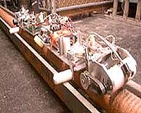 Robotic Crawler Detects Wear In Power Lines