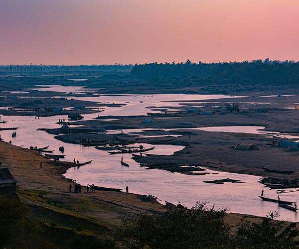 The Indian villagers who lost their homes to the sea