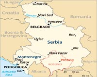 NATO chief assesses Kosovo exit strategy