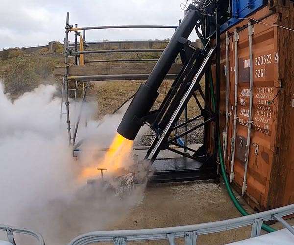 Skyrora conducts vacuum chamber engine tests to replicate space-like conditions