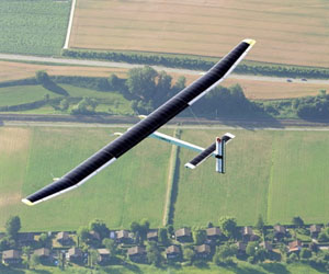 Swiss solar aircraft makes first international flight