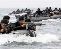 South Korea, US hold joint naval drill