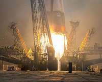 Russia launches cargo ship with food, supplies for ISS
