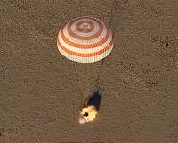 'Concrete block on your chest': astronauts recount failed space launch