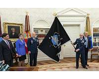 Space Force Flag Unveiled at White House