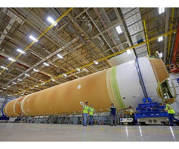 NASA Ships SLS Core Stage to Florida for Artemis II