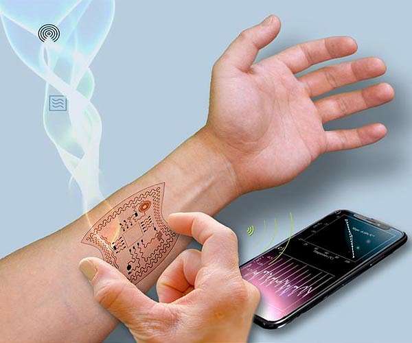 Researchers harvest energy from radio waves to power wearable devices