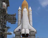 NASA begins filling Discovery's external fuel tank