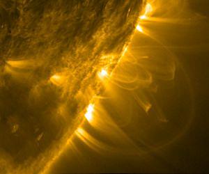 Sun's Loops are Displaying an Optical Illusion