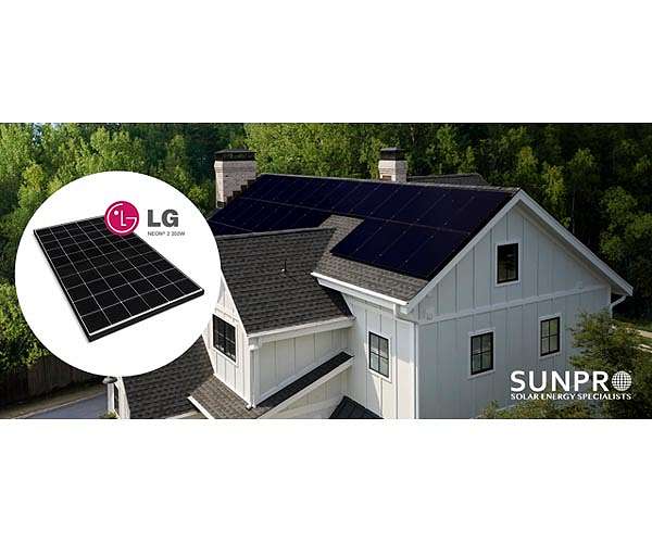 Sunpro Solar first to install new NeON LG solar panel in US